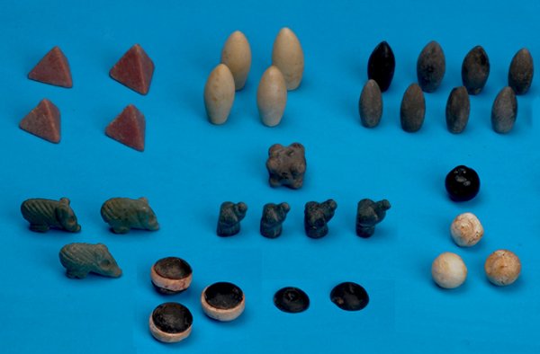 5,000 year old game tokens