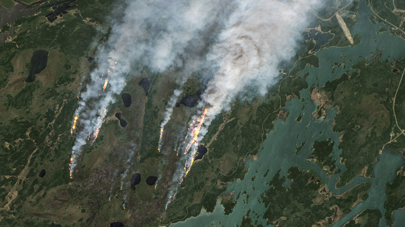 Fires in Canada